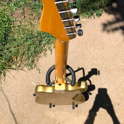 2008 Aztec Gold Fender American Vintage "Thin Skin" '62 Jazzmaster image 15