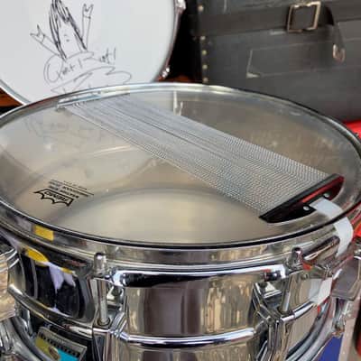 Quiet Riot, Frankie Banali's  2012 Kennedy Center Ludwig "Bonham" Amber  Vistalite Kit 14/16/18/26 image 13