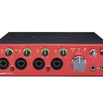Focusrite Clarett+ 4Pre 18x8 USB-C Audio Interface image 4