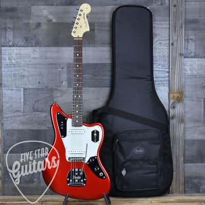 Pre-Owned Fender American Professional Jaguar - Candy Apple Red with Gig Bag image 14