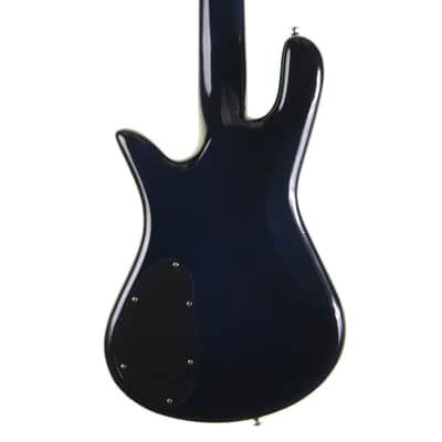Spector Legend 5 Custom 5 String Bass Trans Blue Quilt Top image 8