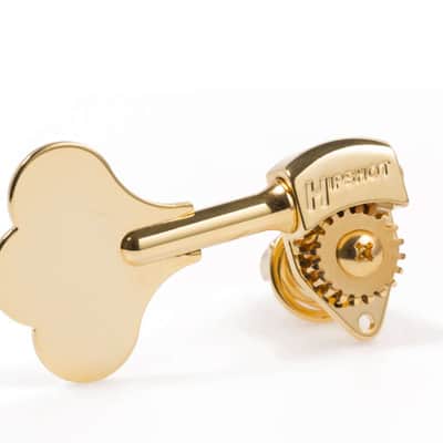 Hipshot Ultralite LIC Tuner HB6C 3/8 Gold - Single Treble Side Bass tuner