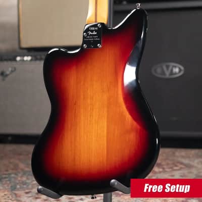 Fender American Professional II Jazzmaster Electric Guitar - 3-Color Sunburst with Hardshell Case image 2