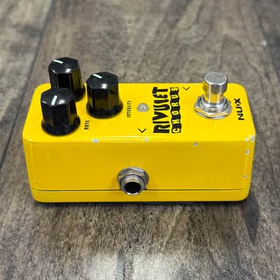 NuX NCH-2 Rivulet Chorus 2010s - Yellow Effects Pedal image 6