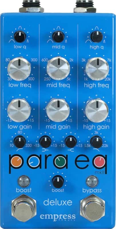 Empress ParaEQ MKII Deluxe EQ Effects Pedal image 1