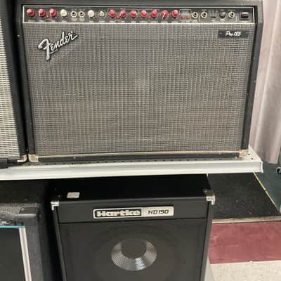 Fender Pro 185 2-Channel 150-Watt 2x12" Solid State Guitar Combo 1988 - 1994 - Black image 1