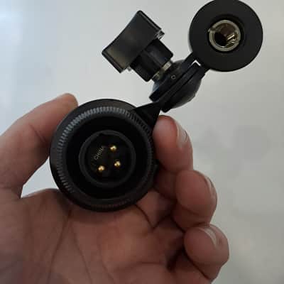Audio-Technica AT2020 Large Diaphragm Cardioid Condenser Microphone 2010s - Black image 3