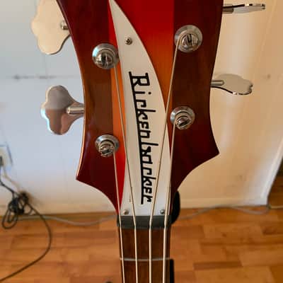 Rickenbacker 4003S Left Handed Fireglo 60s Sytle mods image 6