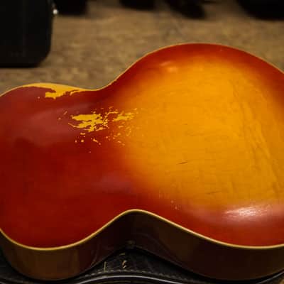 Kay K39 1947-1951 - sunburst archtop solid carved image 7