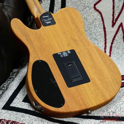 Fender FINNEAS Signature Acoustasonic Player Telecaster Rosewood Fingerboard Cappuccino Fade 5.00 LBS with Deluxe Gig Bag image 9