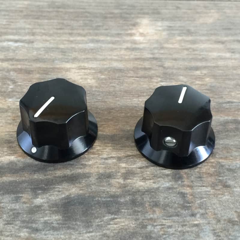 Fender Jaguar Bakelite Knob with Screw image 1