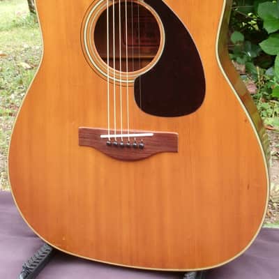 1972 Yamaha FG180 Red Label Nippon Gakki for Yamaha lovers image 2