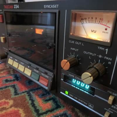 Vintage TASCAM 234 Syncaset 4-Track High-Speed Cassette Recorder image 2