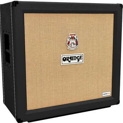 Orange Crush Pro 412 Black Compact Speaker Cabinet image 1