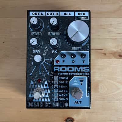 Death By Audio Rooms Stereo Reverb 2020 - Black Sparkle image 1