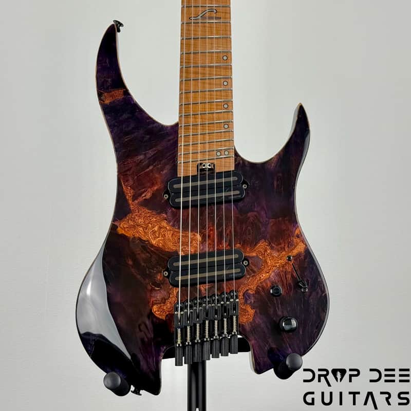 Legator Ghost X7F Multiscale Headless 7-String Electric Guitar w/ Bag - Magma image 1
