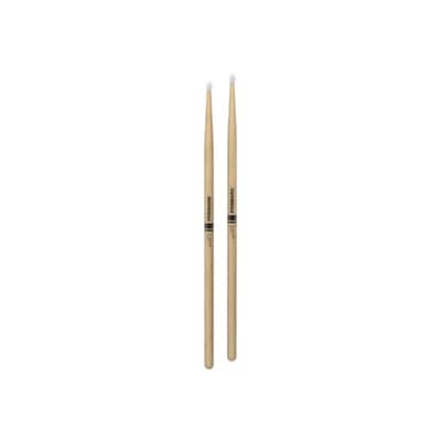 ProMark Rebound 7A Hickory Drumstick, Oval Nylon Tip image 3