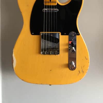 Fender Custom Shop Limited Edition 70th Anniversary Broadcaster Relic 2020 - Aged Nocaster Blonde image 4