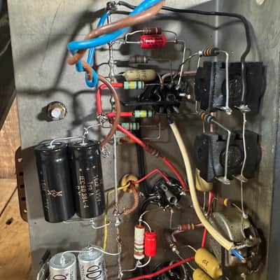 Vox 1964 JMI Domino Bass (the sickest guitar amp, perhaps ever) - Black - image 21