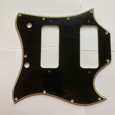 Black/Cream Wide Bevel Pickguard for Vintage 1966-1972 Gibson SG Special image 4