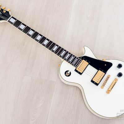 1990 Orville Les Paul Custom LPC-75 Alpine White Gibson-Licensed, Japan Terada image 11