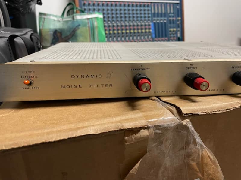 Burwen Dynamic Noise Filter Model 1000  1971 - rare analog filter image 1