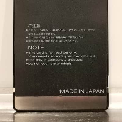Roland SN-U110-05 Sound Library Orchestral Strings PCM Data ROM Card image 2