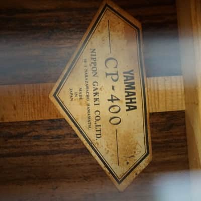 Yamaha CP-400 Classical Guitar Japan Brazilian Rosewood image 11