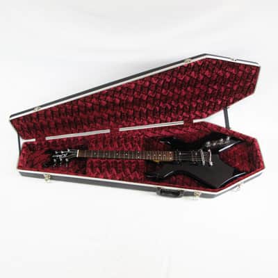 BC Rich Acrylic Series Warlock 2004-2005 - Transparent Black Ice w/Coffin Case image 7