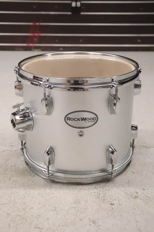 Hohner Rockwood 10x12 Rack Tom Drum Silver image 1