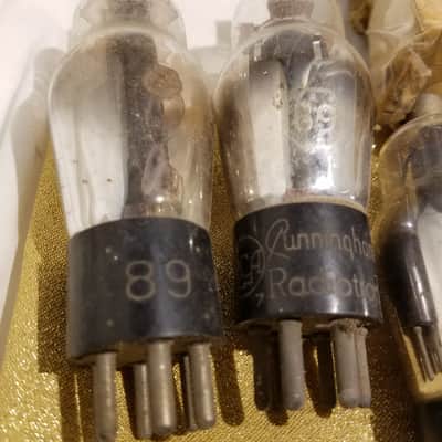 RCA etc. ONE (1) Type 89 Antique tNOS AT1000 TESTED Vacuum Tube Some have greyglass, some have engraved base. Power Pentode 1932-1949 image 5