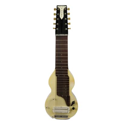 Vintage 1940?ÇÖs Epiphone Eddie Alkire Eharp 10 String Lap Steel Guitar image 3