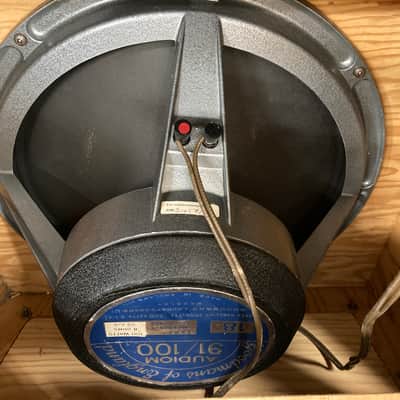 Traynor Bass "18" YB-1B A Bass Cabinet For YBA-1 Bass Master 40-Watt Guitar / Bass Amp Head Late 1960s - Mid 1970s - Black image 5