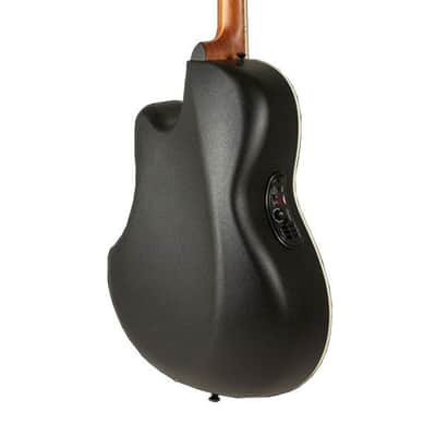 Ovation Pro Series Standard Balladeer 2771AX-5 A/E Guitar - Black - Open Box image 7