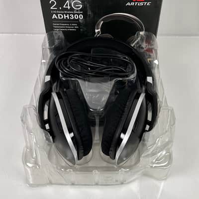 Artiste ADH300 2.4GHz Wi-Fi Digital Stereo TV Headphones with Charging Dock image 4
