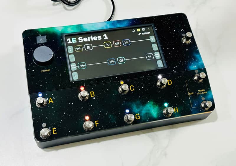 Neural DSP QUAD CORTEX Premium Acrylic Protective Cover Dark Space Green image 1