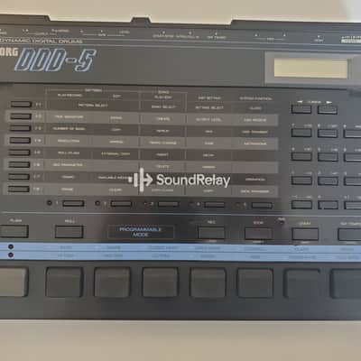 Korg DDD-5 - Drum Machine 80s - Manual Included - Tested image 7