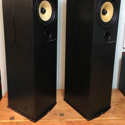 Vintage Wharfedale Diamond 8.3 Tower Speakers Two-Way Bi-Amplification Able Audiophile Hi-Fi Stereo image 3