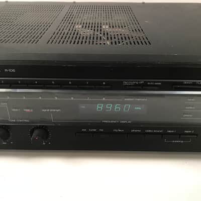 Vintage LUXMAN R-106 Digital Synthesized AM/FM Stereo Receiver image 3
