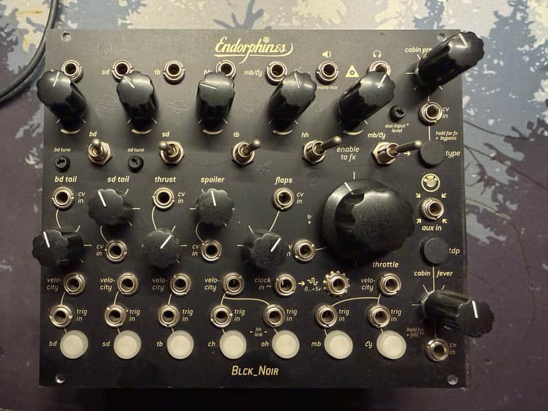 Endorphin.es Blck_Noir Eurorack Synth Module 2018 - Present - Black image 1