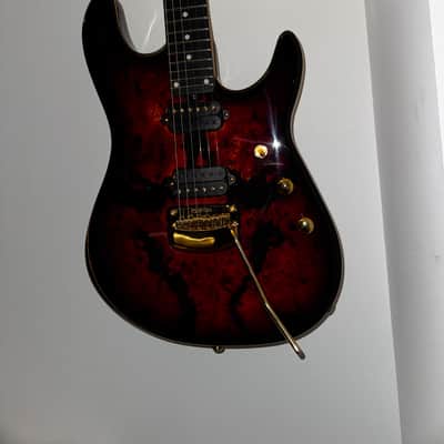 Ernie Ball Music Man Jason Richardson Signature Cutlass 6 - Rorschach Red image 8