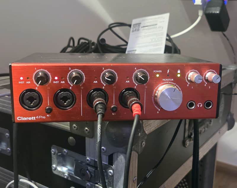 Focusrite Clarett 4Pre Thunderbolt Audio Interface image 1