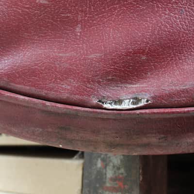 1980's Sabian 22" Cymbal Bag Burgundy image 7