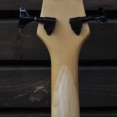 Rare Silver Star Long scale Bass Made In Korea 1988 image 8