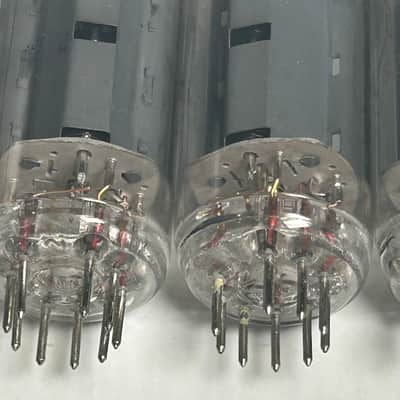 Immagine Matched Quad NOS (4 pcs) 6P14P EV / EW el84 100% Reflector Saratov, "O" getter - 4