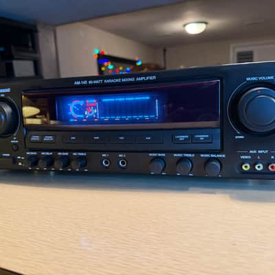 Acesonic AM-145 80 Watt Karaoke Mixing Amplifier Serviced Works Great Very Rare! image 3
