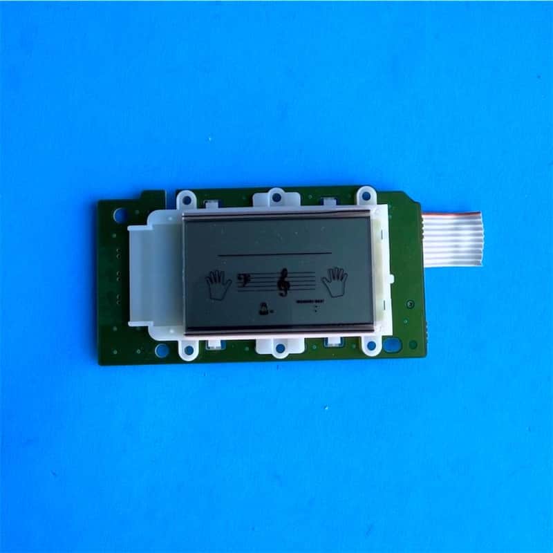 CASIO LK-92TV Lighting Keyboard Part: Display Screen Board PCB M649-LCA1 image 1