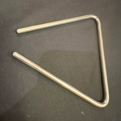 Unbranded 6" Triangle, Chrome Plated Steel, 1/4" diameter Rod - EXCELLENT image 7