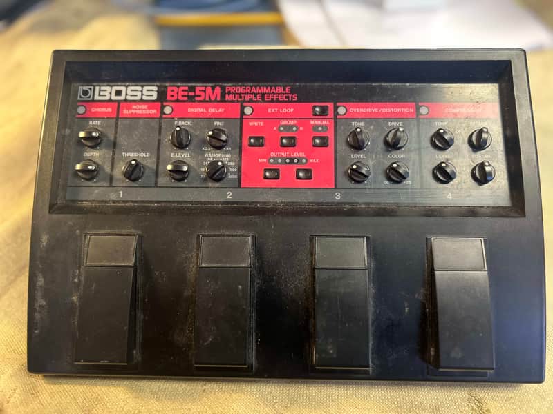 Boss BE-5M Programmable Multiple Effect | Reverb