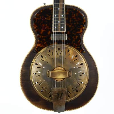 2023 Mule Resophonic Mavis Custom Order w Original Case, Paperwork Resonator Electric Guitar image 1